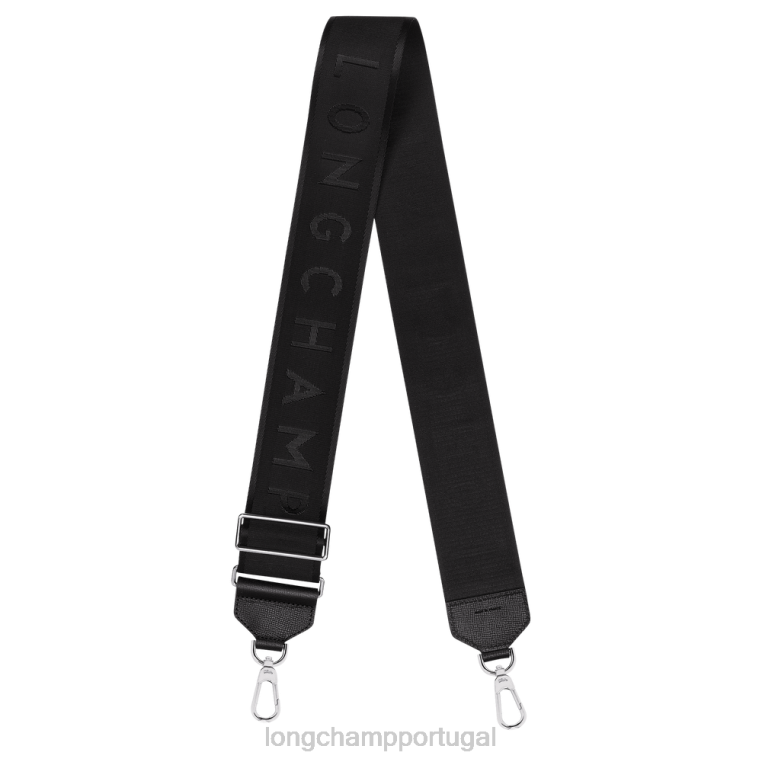 acessórios preto H88N1075 Alça mulheres Longchamp