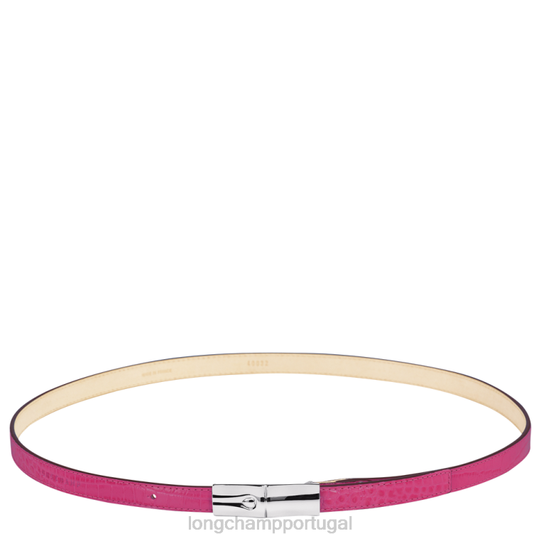 acessórios fúcsia H88N915 cinto rosa mulheres Longchamp