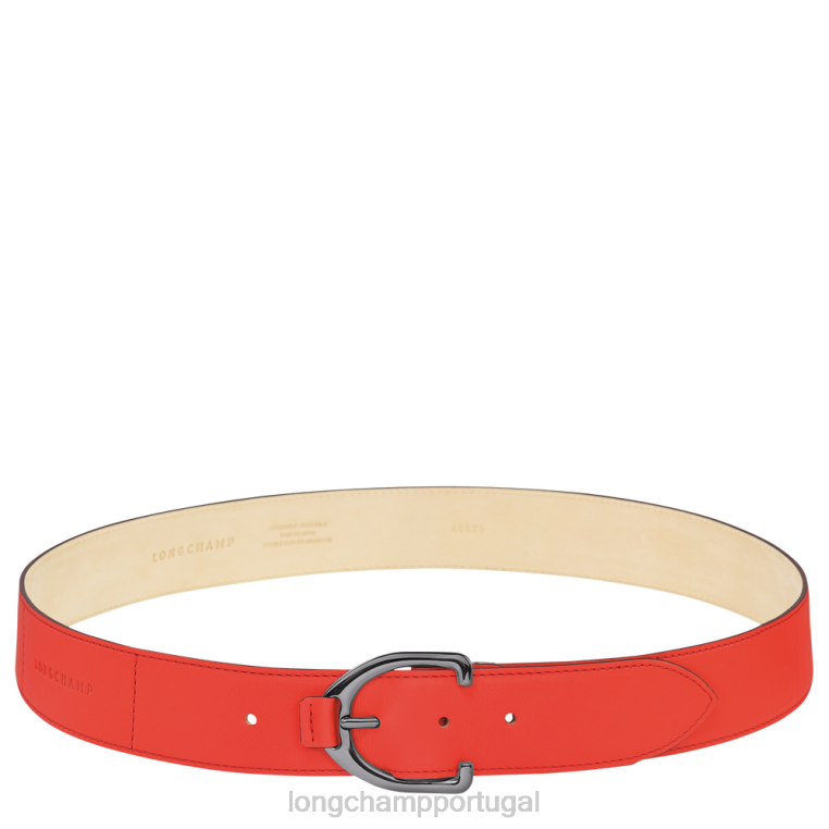 acessórios laranja H88N948 cinto 3d mulheres Longchamp