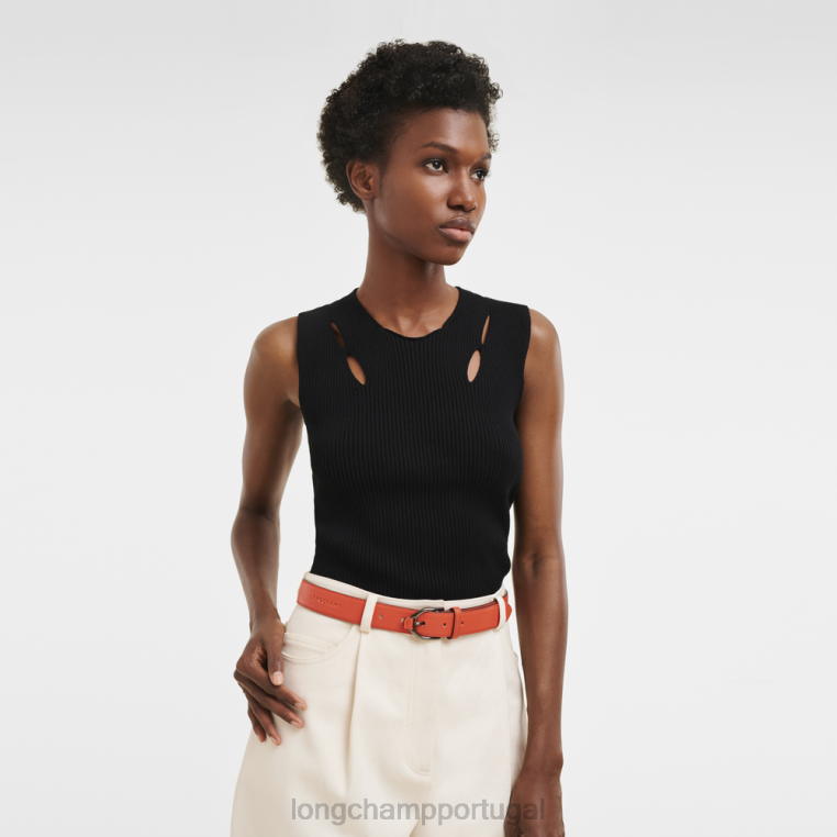 acessórios laranja H88N950 cinto 3d mulheres Longchamp