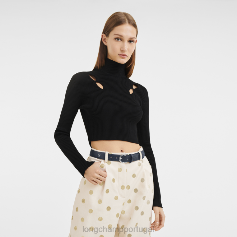 acessórios marinha H88N919 cinto le pliage mulheres Longchamp