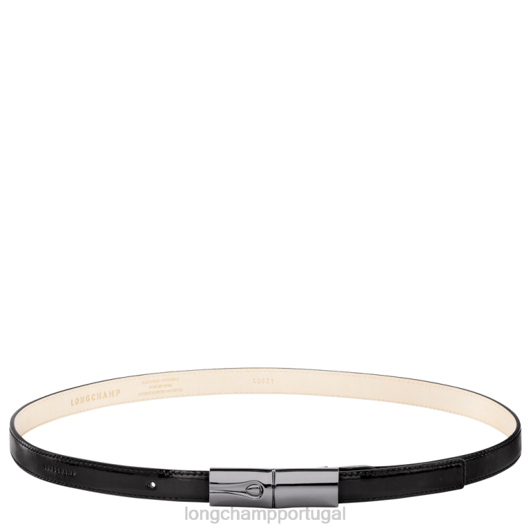 acessórios preto H88N908 cinto rosa mulheres Longchamp