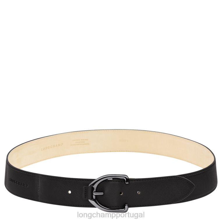 acessórios preto H88N947 cinto 3d mulheres Longchamp