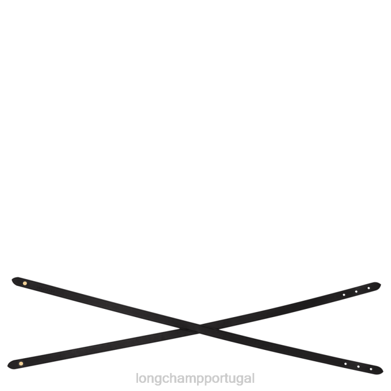 acessórios preto H88N953 cinto de box-trot mulheres Longchamp