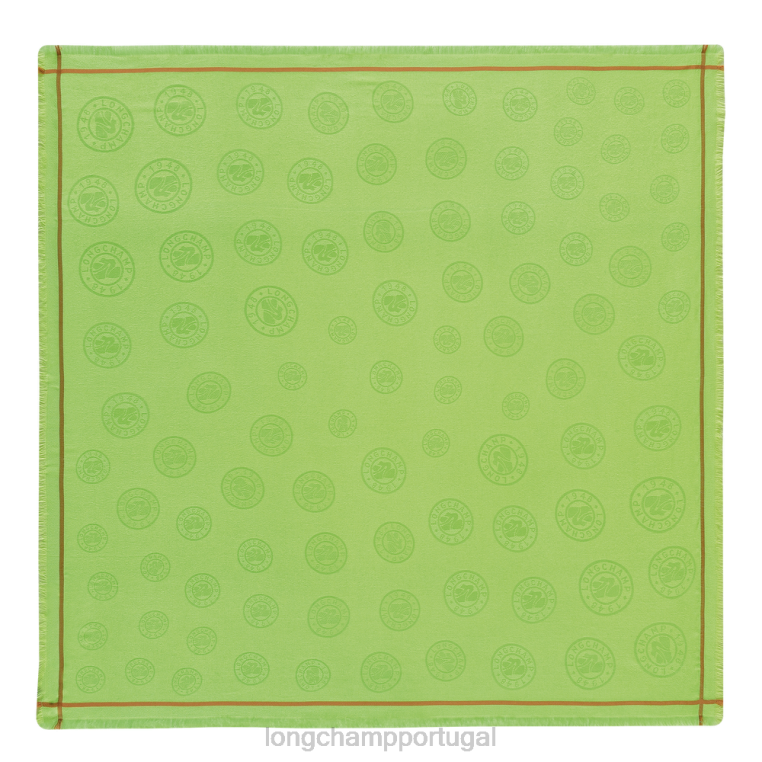 acessórios luz verde H88N978 xale coleção primavera/verão 2023 mulheres Longchamp