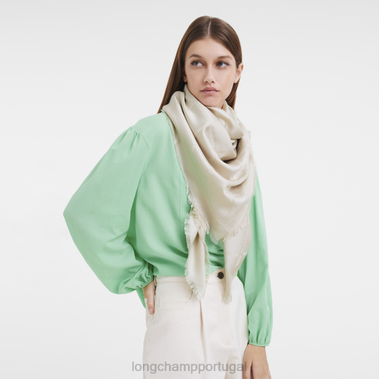 acessórios papel H88N1002 xale coleção primavera/verão 2023 mulheres Longchamp
