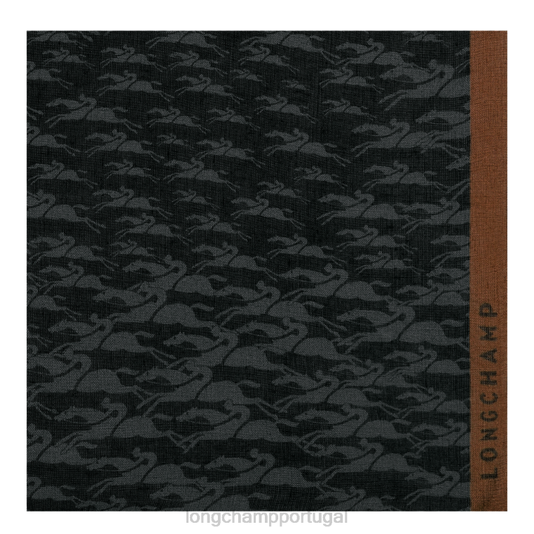 acessórios preto H88N971 estola coleção primavera/verão 2023 mulheres Longchamp