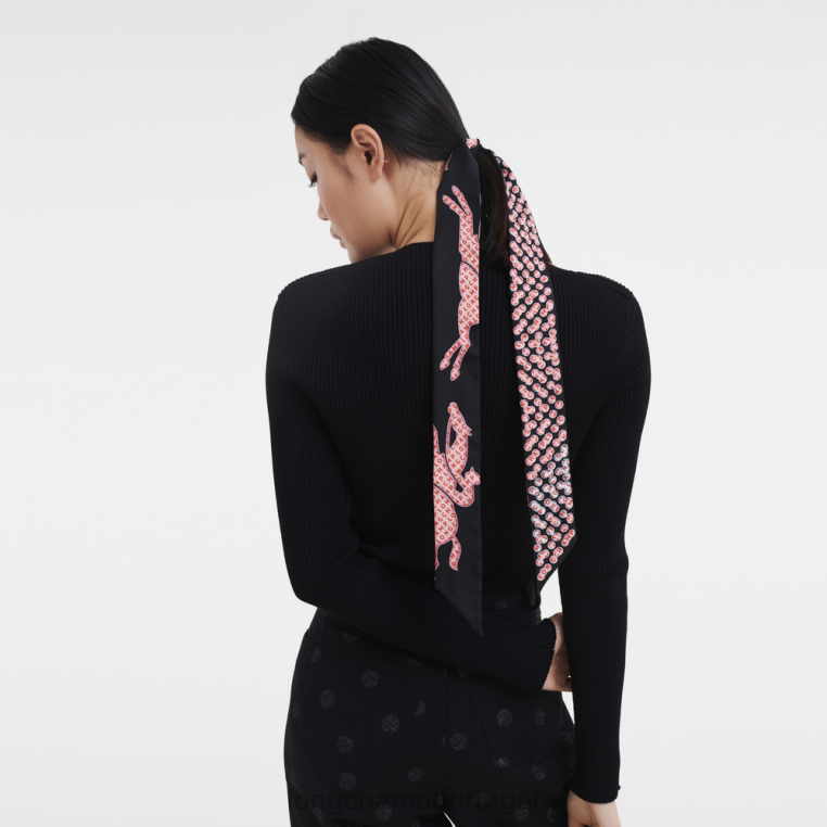 acessórios preto H88N1062 bandeau coleção primavera/verão 2023 mulheres Longchamp