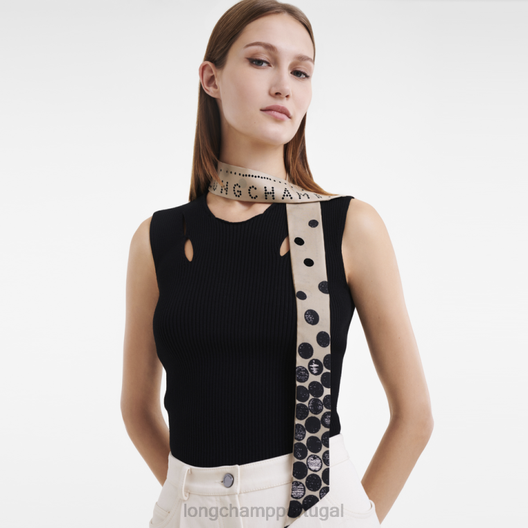 acessórios preto H88N1066 bandeau coleção primavera/verão 2023 mulheres Longchamp