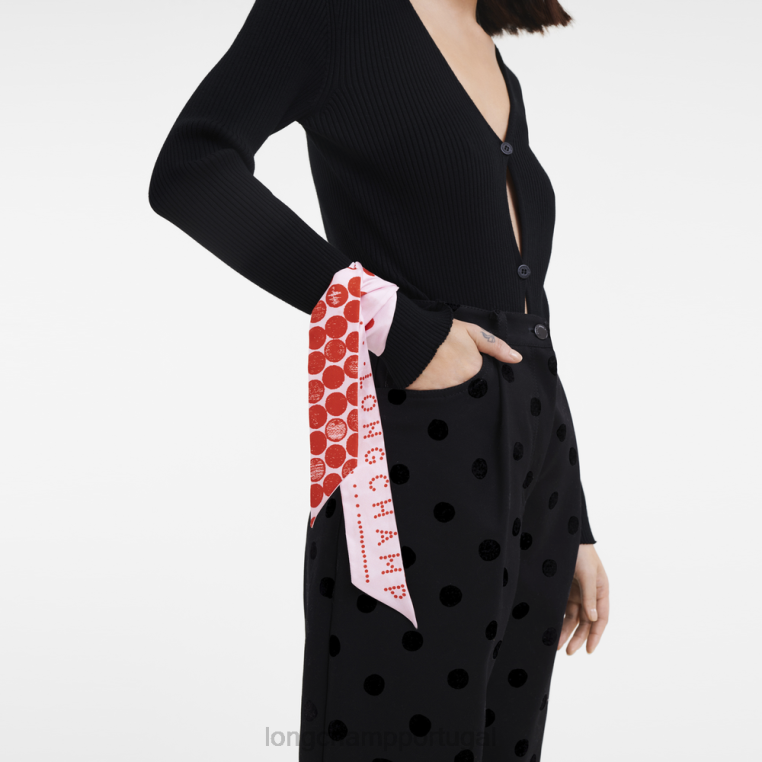 acessórios rosa H88N1067 bandeau coleção primavera/verão 2023 mulheres Longchamp