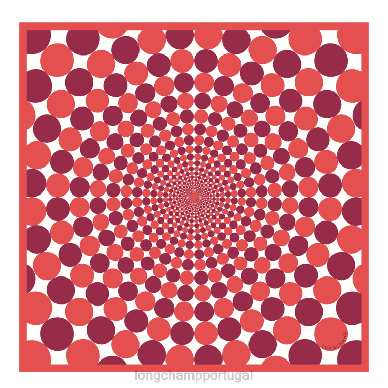 acessórios fúcsia H88N1035 lenço de seda coleção primavera/verão 2023 70 mulheres Longchamp