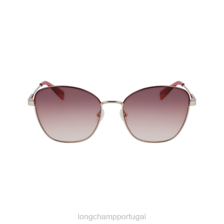 acessórios dourado/marrom H88N904 óculos de sol coleção outono/inverno 2022 mulheres Longchamp