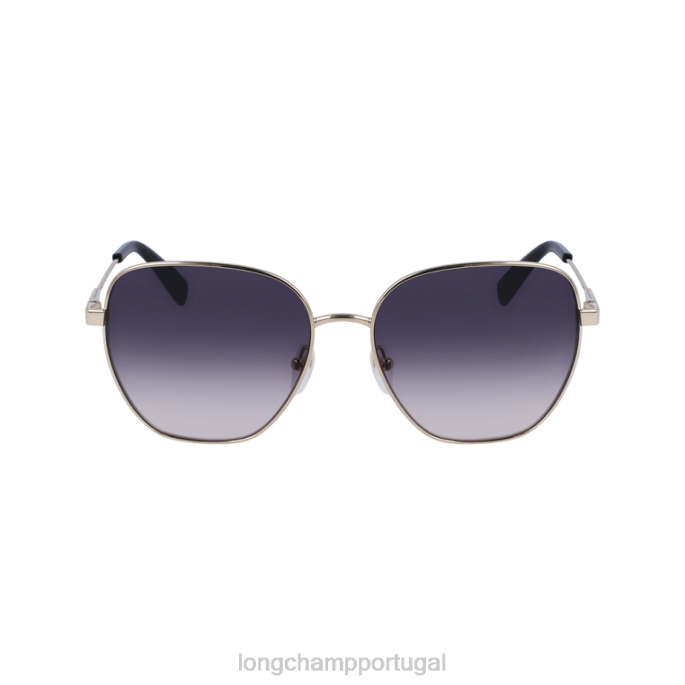 acessórios pêssego/cinza H88N16 óculos de sol coleção primavera/verão 2023 mulheres Longchamp