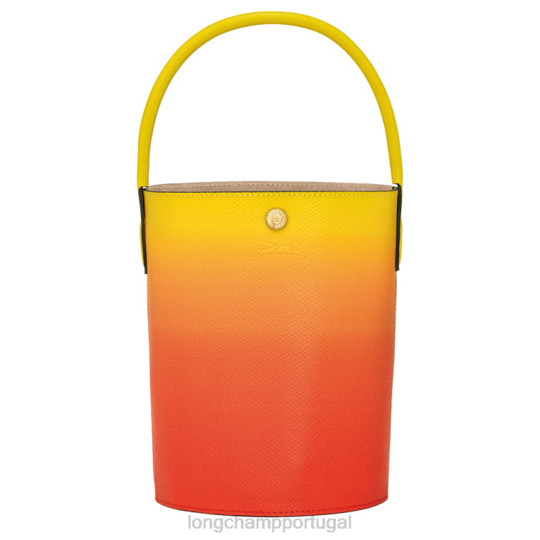 bolsas amarelo alaranjado H88N133 bolsa balde epure mulheres Longchamp
