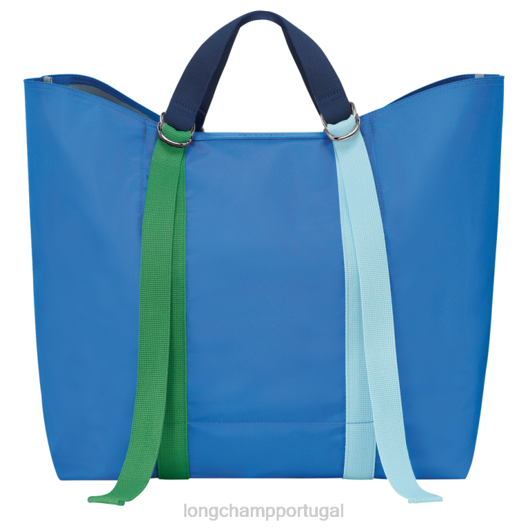 bolsas azul H88N55 bolsa tote le pliage replay mulheres Longchamp