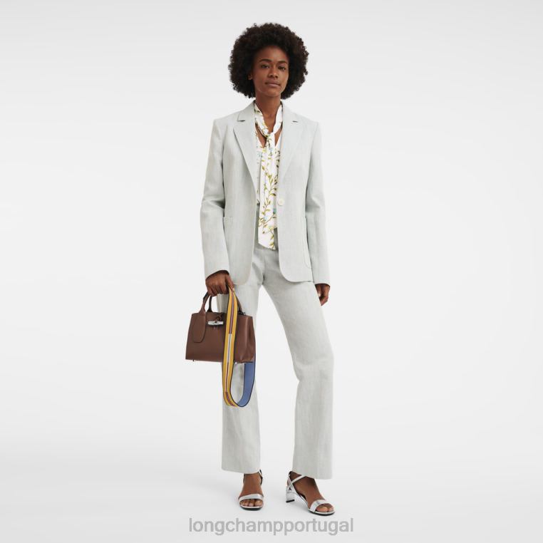 bolsas ébano H88N100 bolsa rosa mulheres Longchamp