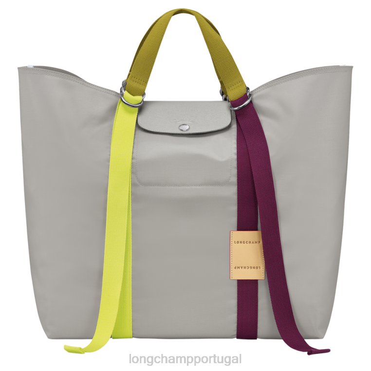 bolsas cinza H88N54 bolsa tote le pliage replay mulheres Longchamp