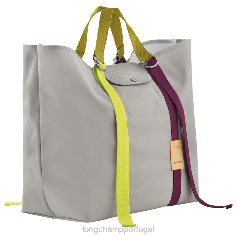 bolsas cinza H88N54 bolsa tote le pliage replay mulheres Longchamp