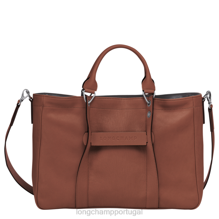 bolsas conhaque H88N185 bolsa 3d mulheres Longchamp