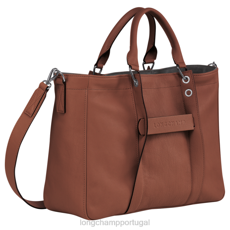 bolsas conhaque H88N185 bolsa 3d mulheres Longchamp