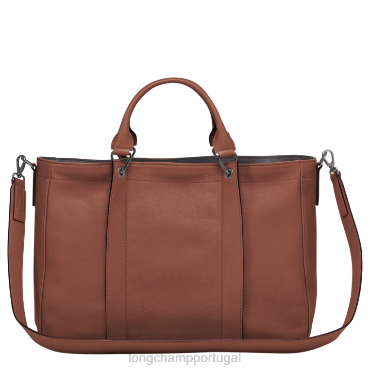 bolsas conhaque H88N185 bolsa 3d mulheres Longchamp