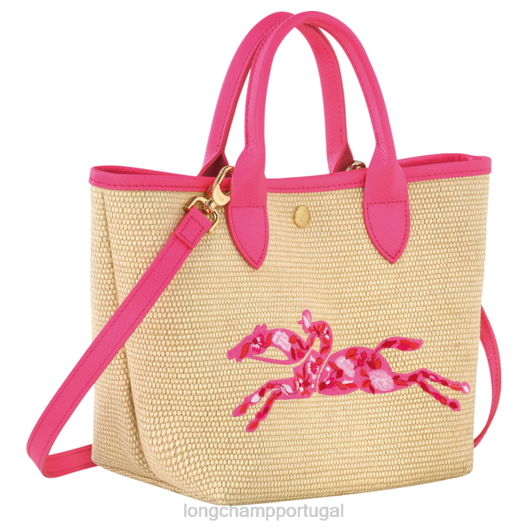 bolsas fúcsia H88N62 bolsa cesta le panier pliage mulheres Longchamp