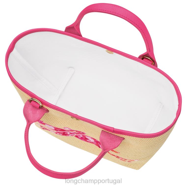 bolsas fúcsia H88N62 bolsa cesta le panier pliage mulheres Longchamp