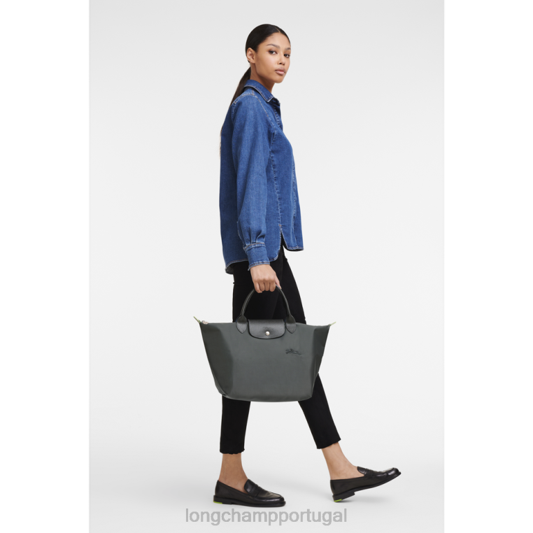 bolsas grafite H88N194 bolsa le pliage verde mulheres Longchamp