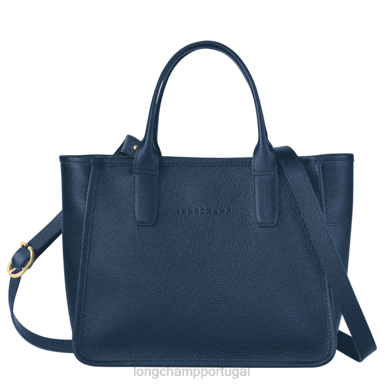bolsas marinha H88N127 bolsa tote le foulonne mulheres Longchamp