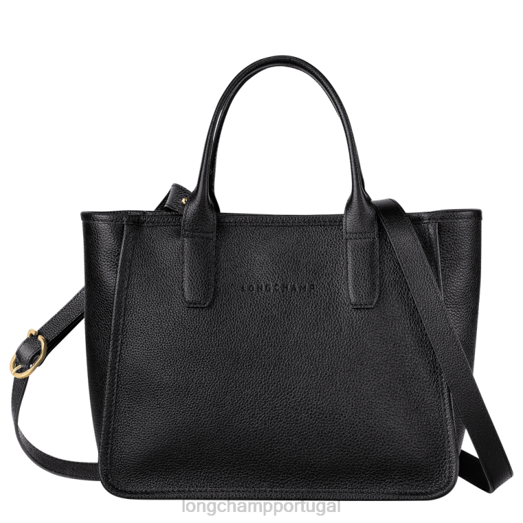 bolsas preto H88N124 bolsa tote le foulonne mulheres Longchamp
