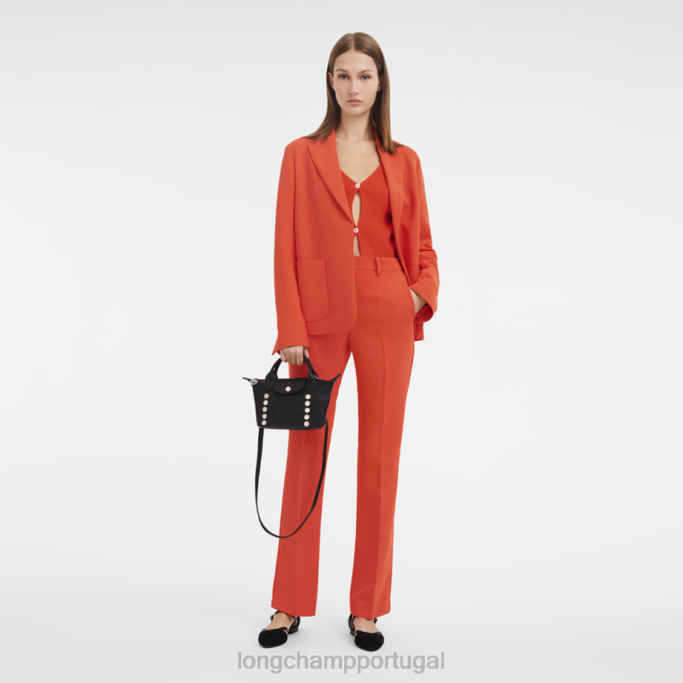 bolsas preto H88N157 bolsa le pliage xtra mulheres Longchamp