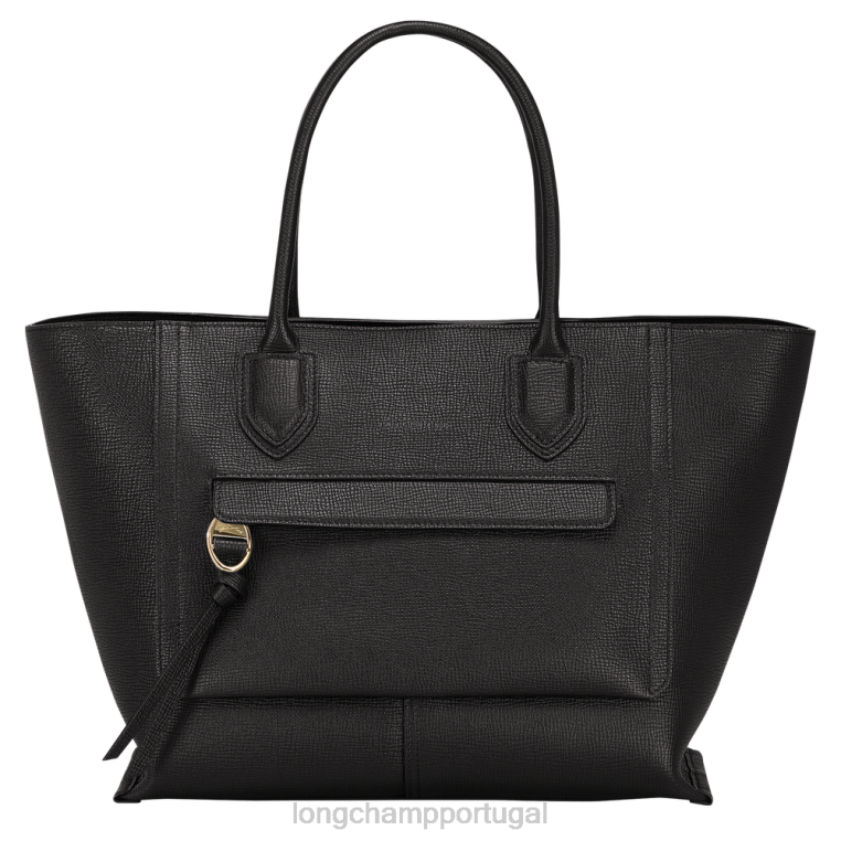 bolsas preto H88N171 bolsa de caixa de correio mulheres Longchamp