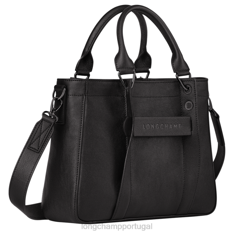 bolsas preto H88N176 bolsa 3d mulheres Longchamp