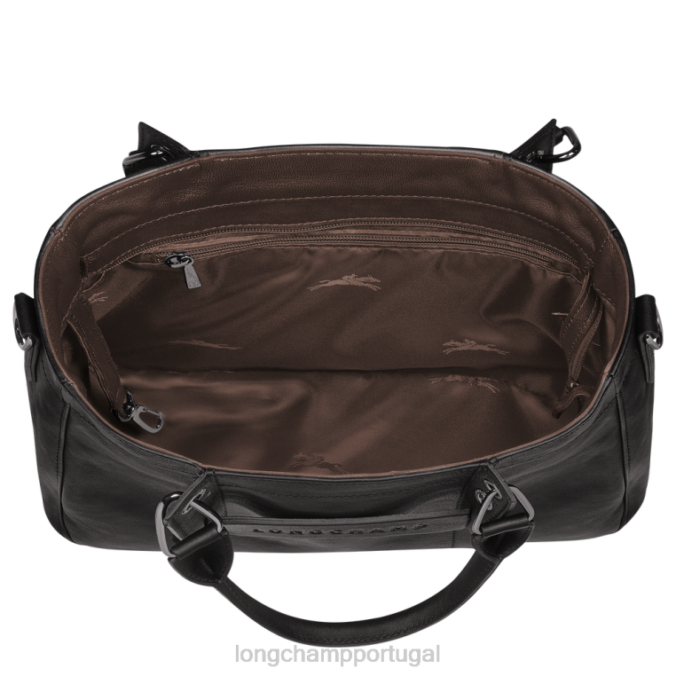 bolsas preto H88N176 bolsa 3d mulheres Longchamp