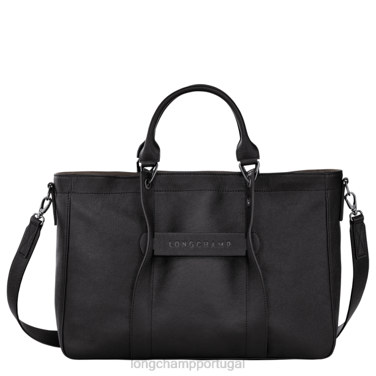bolsas preto H88N181 bolsa 3d mulheres Longchamp