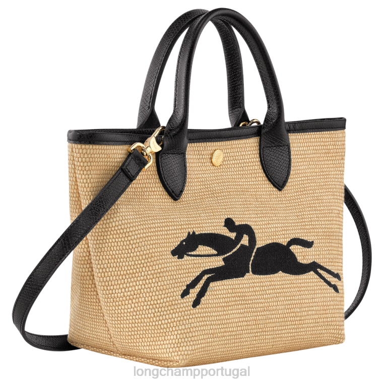 bolsas preto H88N28 bolsa cesta le panier pliage mulheres Longchamp