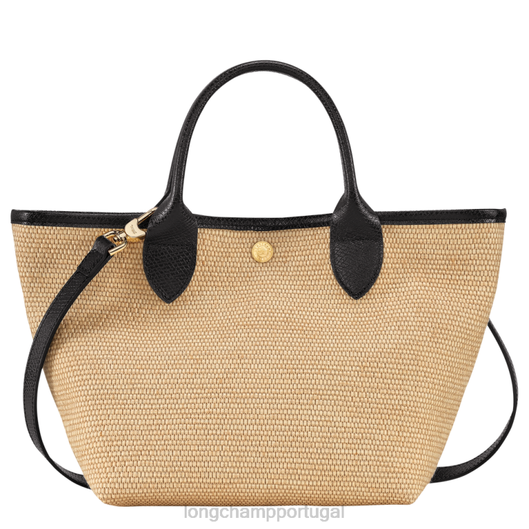 bolsas preto H88N28 bolsa cesta le panier pliage mulheres Longchamp