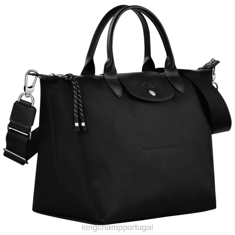 bolsas preto H88N40 bolsa energética le pliage mulheres Longchamp