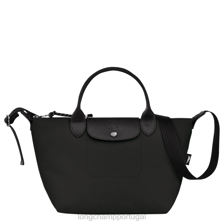 bolsas preto H88N72 bolsa energética le pliage mulheres Longchamp