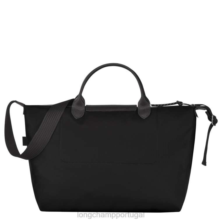 bolsas preto H88N79 bolsa energética le pliage mulheres Longchamp