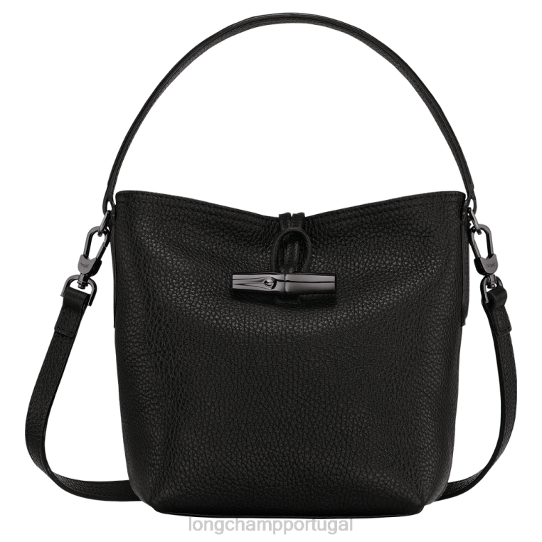 bolsas preto H88N92 bolsa bucket essencial roseau mulheres Longchamp