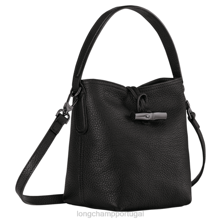 bolsas preto H88N92 bolsa bucket essencial roseau mulheres Longchamp