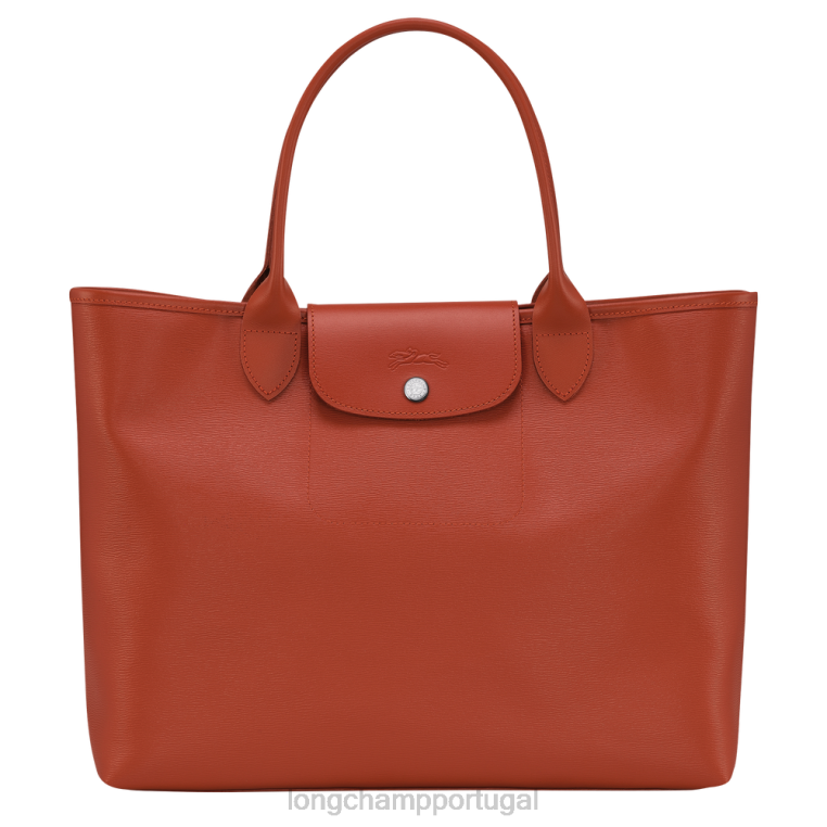bolsas terracota H88N85 bolsa tote le pliage city mulheres Longchamp
