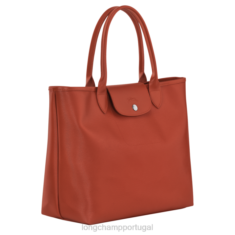 bolsas terracota H88N85 bolsa tote le pliage city mulheres Longchamp