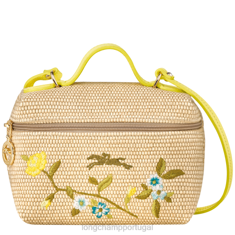 bolsas amarelo H88N27 le panier pliage vaidade mulheres Longchamp