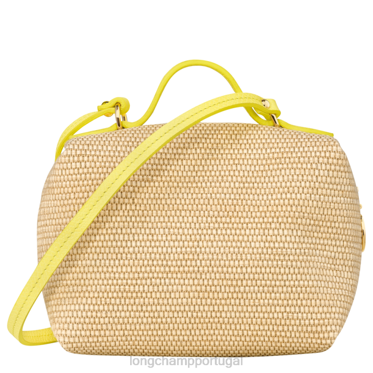bolsas amarelo H88N27 le panier pliage vaidade mulheres Longchamp