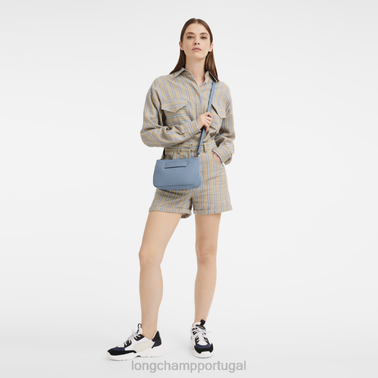 bolsas ardósia H88N319 Bolsa transversal 3d mulheres Longchamp