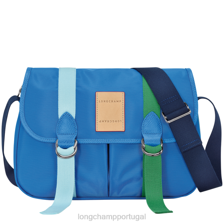 bolsas azul H88N207 bolsa tiracolo le pliage re-play mulheres Longchamp