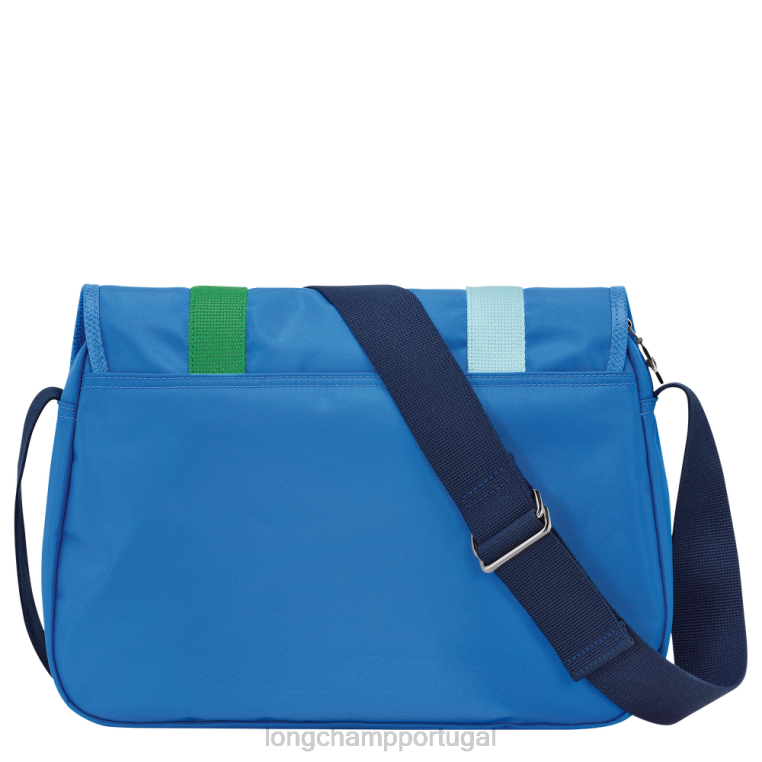 bolsas azul H88N207 bolsa tiracolo le pliage re-play mulheres Longchamp