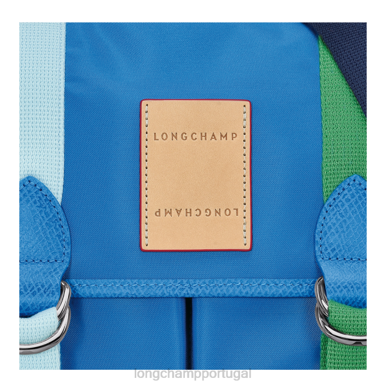 bolsas azul H88N207 bolsa tiracolo le pliage re-play mulheres Longchamp